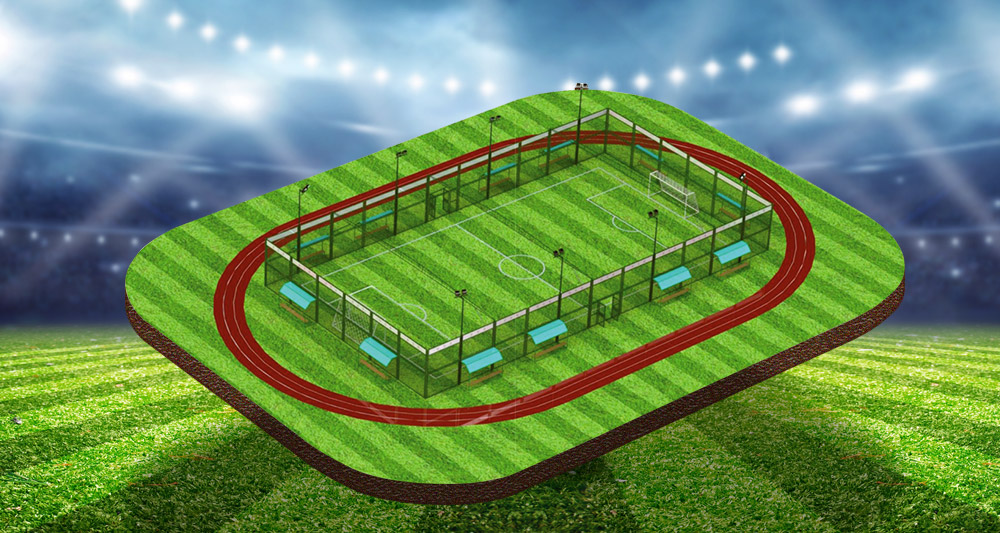 籠式足球場地定制案例