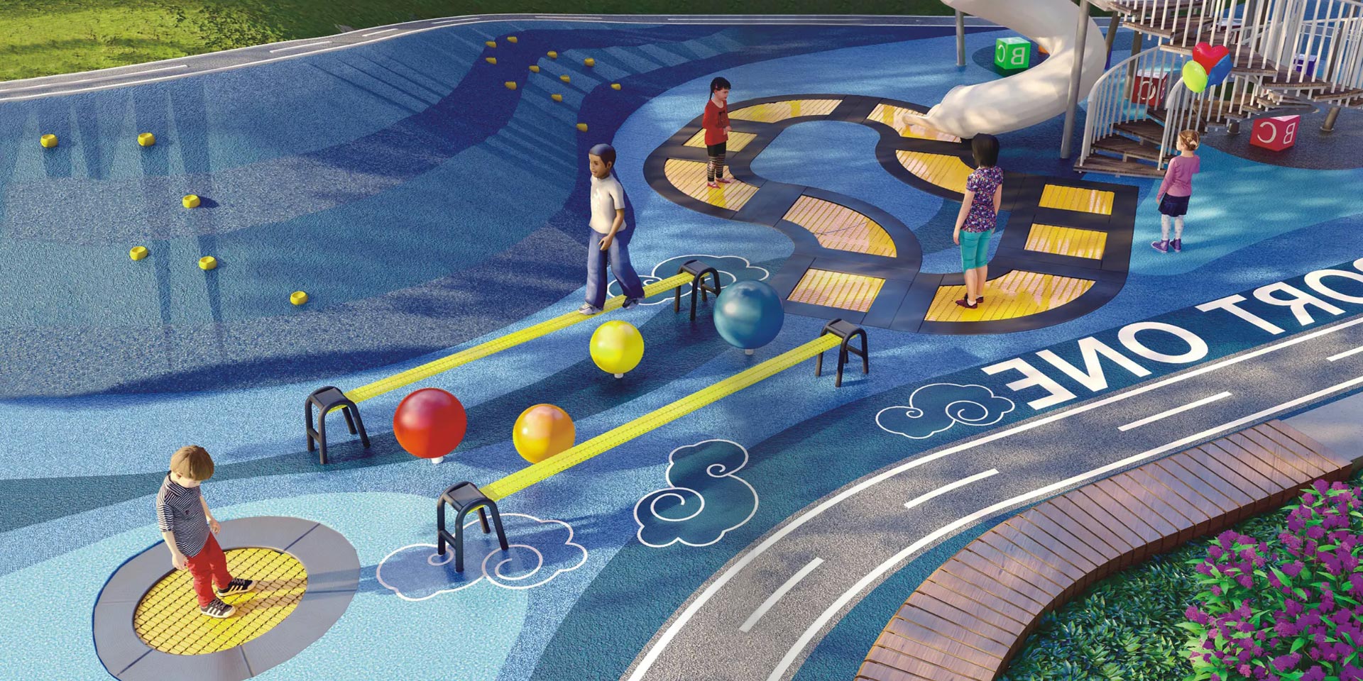 戶(hù)外蹦床樂(lè)園定制